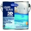Mercola Υγρό Γυαλί Liquid Glass 3D Floor (Α+Β)