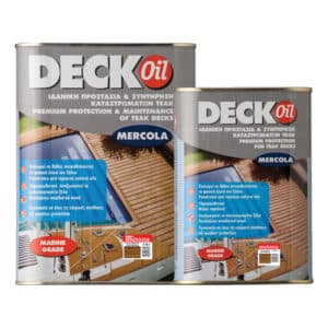 Mercolla Deck Oil Προστασία Και Συντήρηση Καταστρωμάτων 1L 5720 droutsas.gr