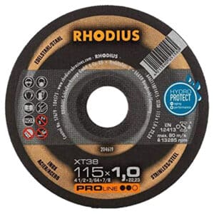 Rhodius Δίσκος Κοπής Inox ΧΤ38-115Χ1 204619 droutsas.gr