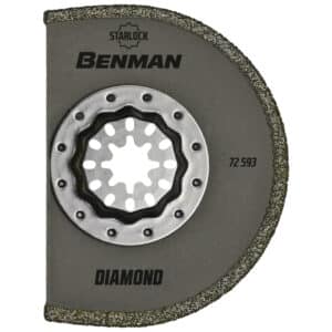 Benman Πριονόλαμα Τομέα Starlock Με Ψήγματα Διαμαντιού 90mm, Για Μέταλλο 72593 droutsas.gr