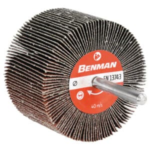 Benman Σβουράκι Λείανσης Σμυριδόπανο 80x50mm Με Αξονάκι 72057 droutsas.gr