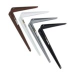 F.F. Group Γωνίες Ραφιών Τύπου Ισπανίας 300x350x1,3mm Μαύρες 37900 - Image 2