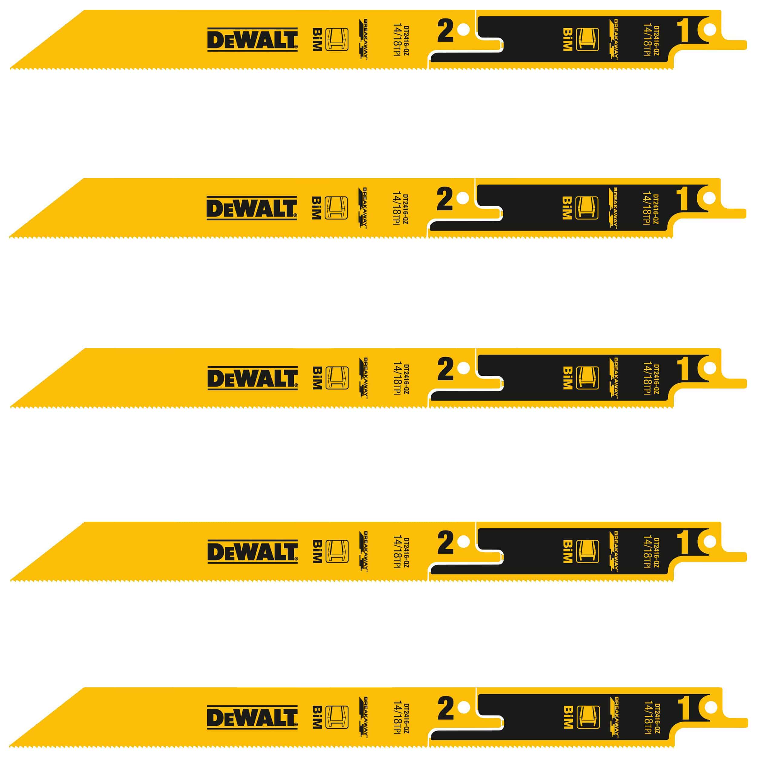 Dewalt-Σπαθόλαμες-Μετάλλου-BiMetal-230mm-5Τμχ-DT2416-droutsas.gr_ Dewalt Σπαθόλαμες Μετάλλου BiMetal 230mm 5Τμχ DT2416 droutsas.gr