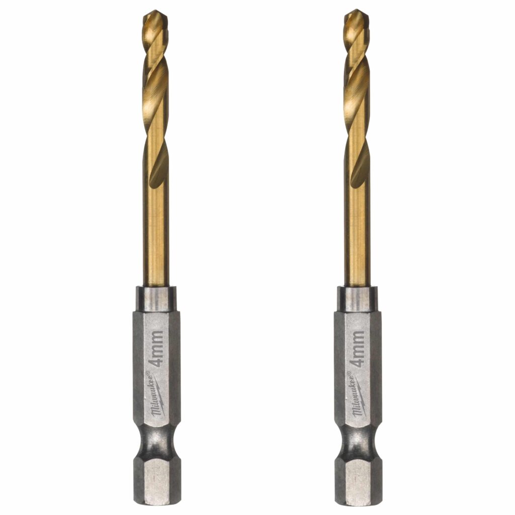 Milwaukee Σετ 2 Τμχ Τρυπάνια Μετάλλου Shockwave 4mm 48894708 droutsas.gr