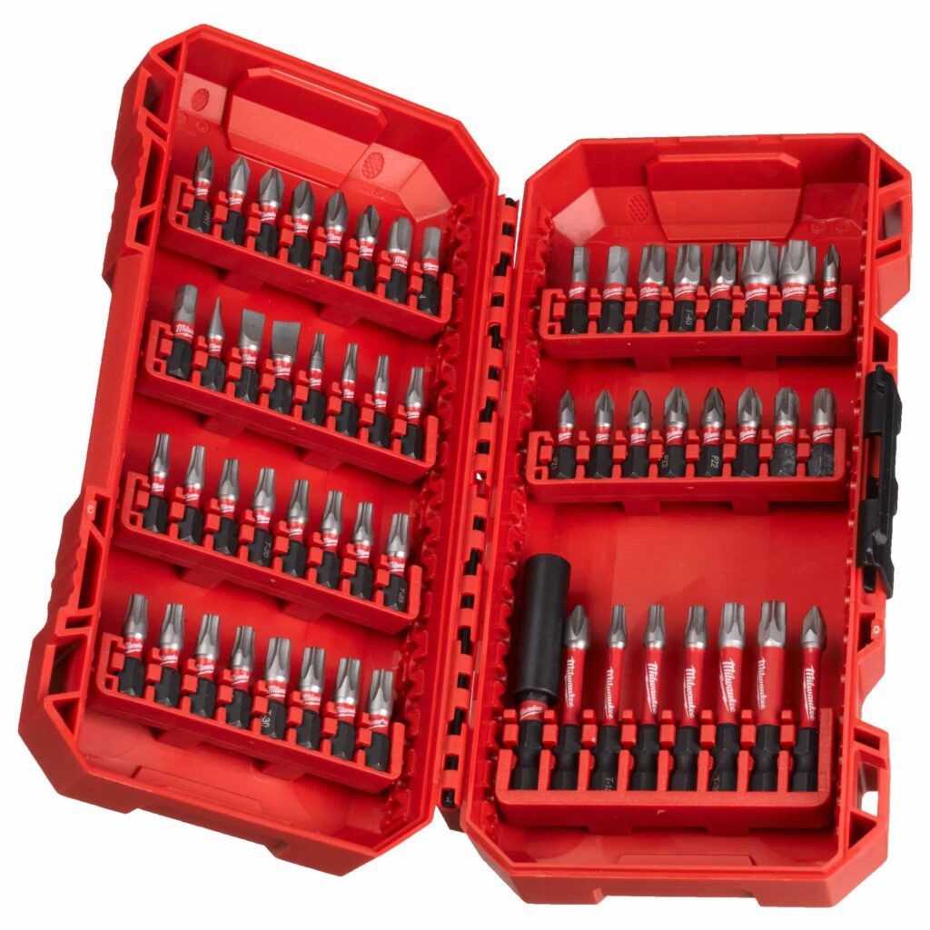 Milwaukee Σετ Μύτες & Αντάπτορας Shockwave 56 Τμχ 4932492006 droutsas.gr