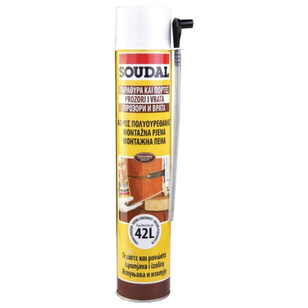 Soudal Αφρός Πολυουρεθάνης Ενός Συστατικού Soudafoam 1K droutsas.gr
