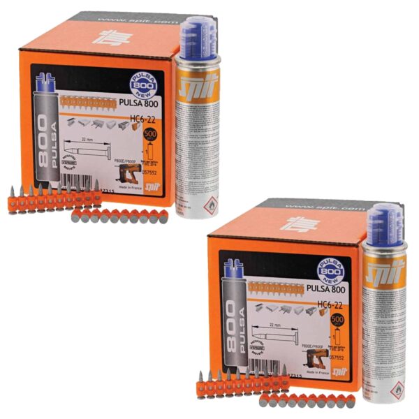 Spit Αναλώσιμα Καρφιά Pulsa 800P+ & 800Ε ΗC6-15 1+(1 Δώρο) 057550 - Image 1