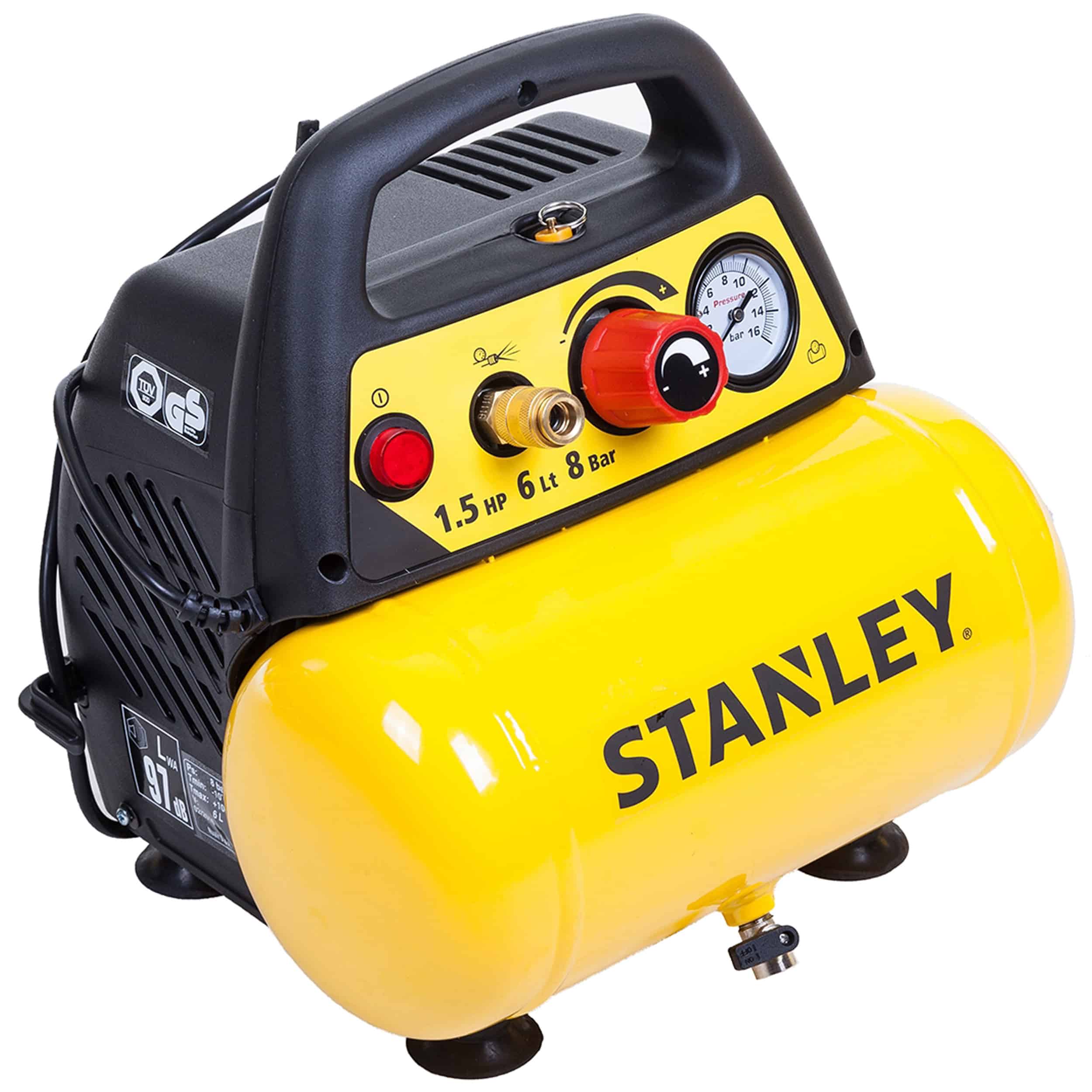 Stanley-Αεροσυμπιεστής-DN-200-8-6-droutsas.gr_ Stanley Αεροσυμπιεστής DN 200/8/6 - Image 1