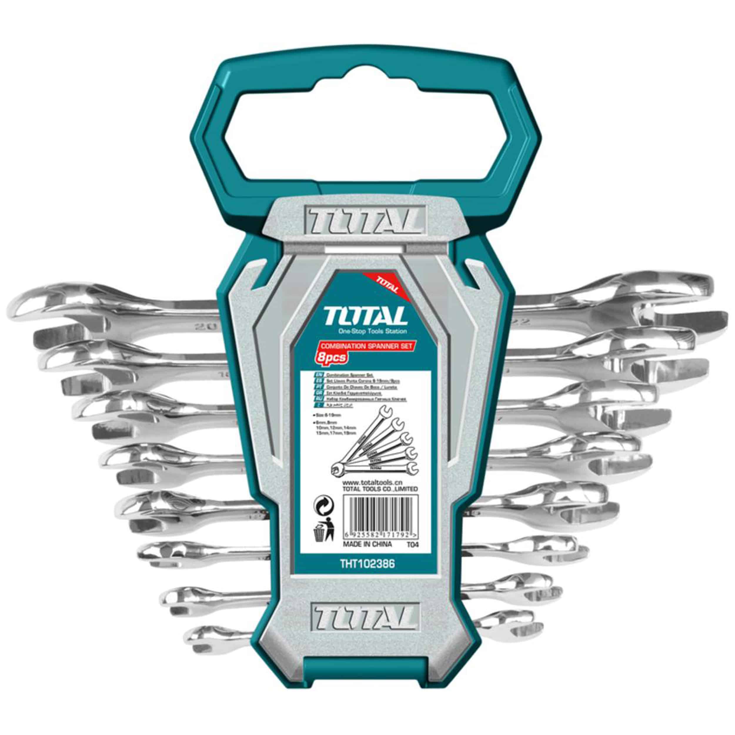 TOTAL-ΣΕΤ-ΓΕΡΜΑΝΙΚΑ-8ΤΕΜ-THT102386-droutsas.gr_ Total Γερμανικά Κλειδιά Σετ 8 Τεμ. THT102386 - Image 1