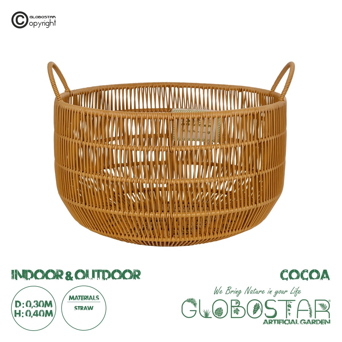 21495_1 GloboStaru00ae Artificial Garden COCOA 21495 u0394u03b9u03b1u03bau03bfu03c3u03bcu03b7u03c4u03b9u03bau03cc u03a0u03bbu03b5u03bau03c4u03cc u039au03b1u03bbu03acu03b8u03b9 - u039au03b1u03c3u03c0u03ce u0393u03bbu03acu03c3u03c4u03c1u03b1 - Flower Pot u039cu03c0u03b5u03b6 u03a630cm x u03a540cm