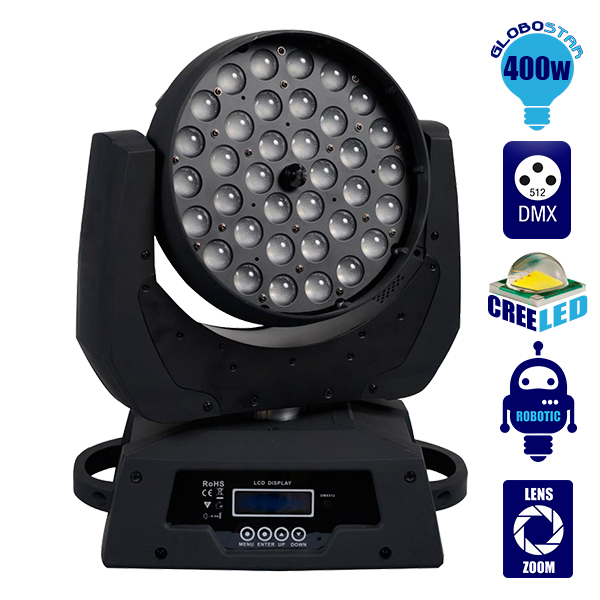 25c32e_globostar_wash_head_400w u039au03b9u03bdu03bfu03cdu03bcu03b5u03bdu03b7 u03a1u03bfu03bcu03c0u03bfu03c4u03b9u03bau03ae u039au03b5u03c6u03b1u03bbu03ae Artemis ZOOM WASH PRO 10u00b0-60u00b0 36*10 Watt CREE LED RGBW 360W 230V DMX512 GloboStar 51116