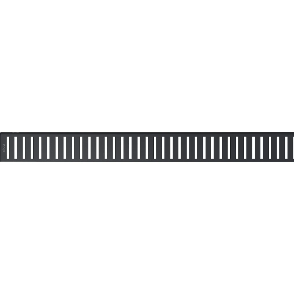 28-PURE-650BLACK u03a3u03a7u0391u03a1u0391 u039au0391u039du0391u039bu0399u039fu03a5 STAINLESS STEEL MATT BLACK 65 CM PURE