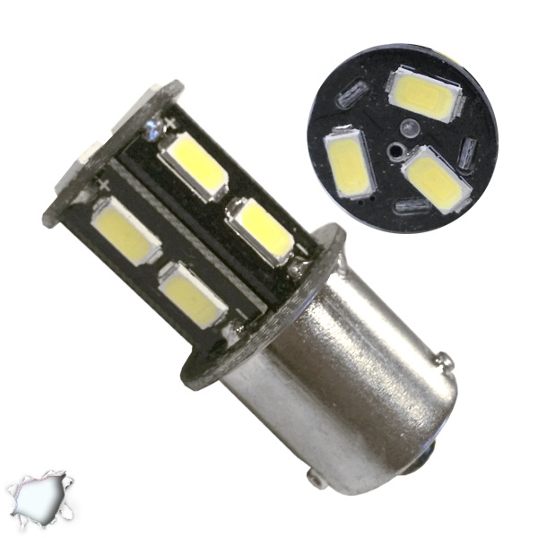 3e4f79_316ace_bau15s-13smd-6000k u039bu03b1u03bcu03c0u03c4u03aeu03c1u03b1u03c2 LED BAU15S 13 SMD 5630 u03a8u03c5u03c7u03c1u03cc u039bu03b5u03c5u03bau03cc GloboStar 04520