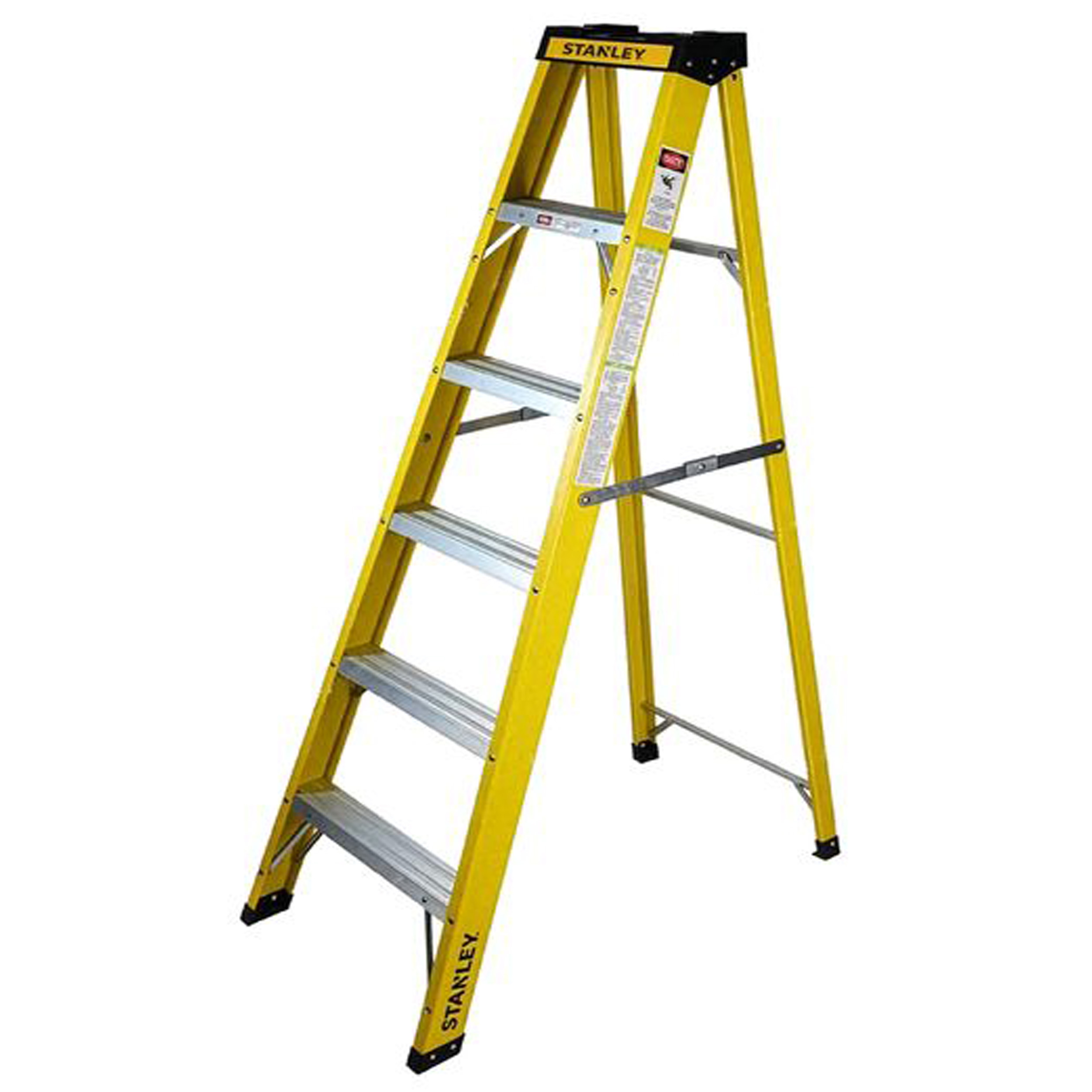 Stanley Σκάλα Fiberglass 5 Σκαλιών 173cm SXLDFG-005 droutsas.gr Stanley Σκάλα Fiberglass 5 Σκαλιών 173cm SXLDFG-005 - Image 1
