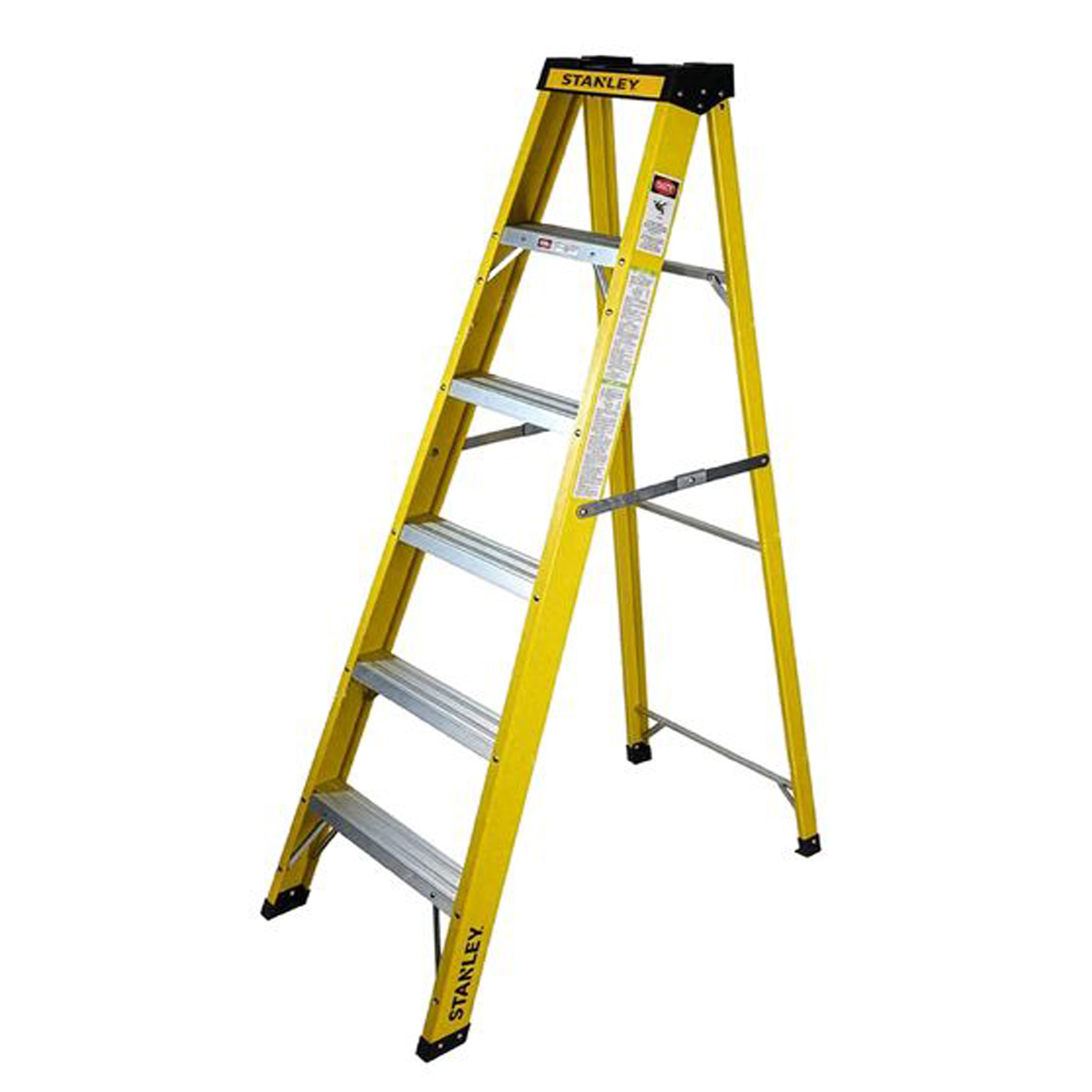 Stanley Σκάλα Fiberglass 7 Σκαλιών 230cm SXLDFG-007 droutsas.gr Stanley Σκάλα Fiberglass 7 Σκαλιών 230cm SXLDFG-007 - Image 1